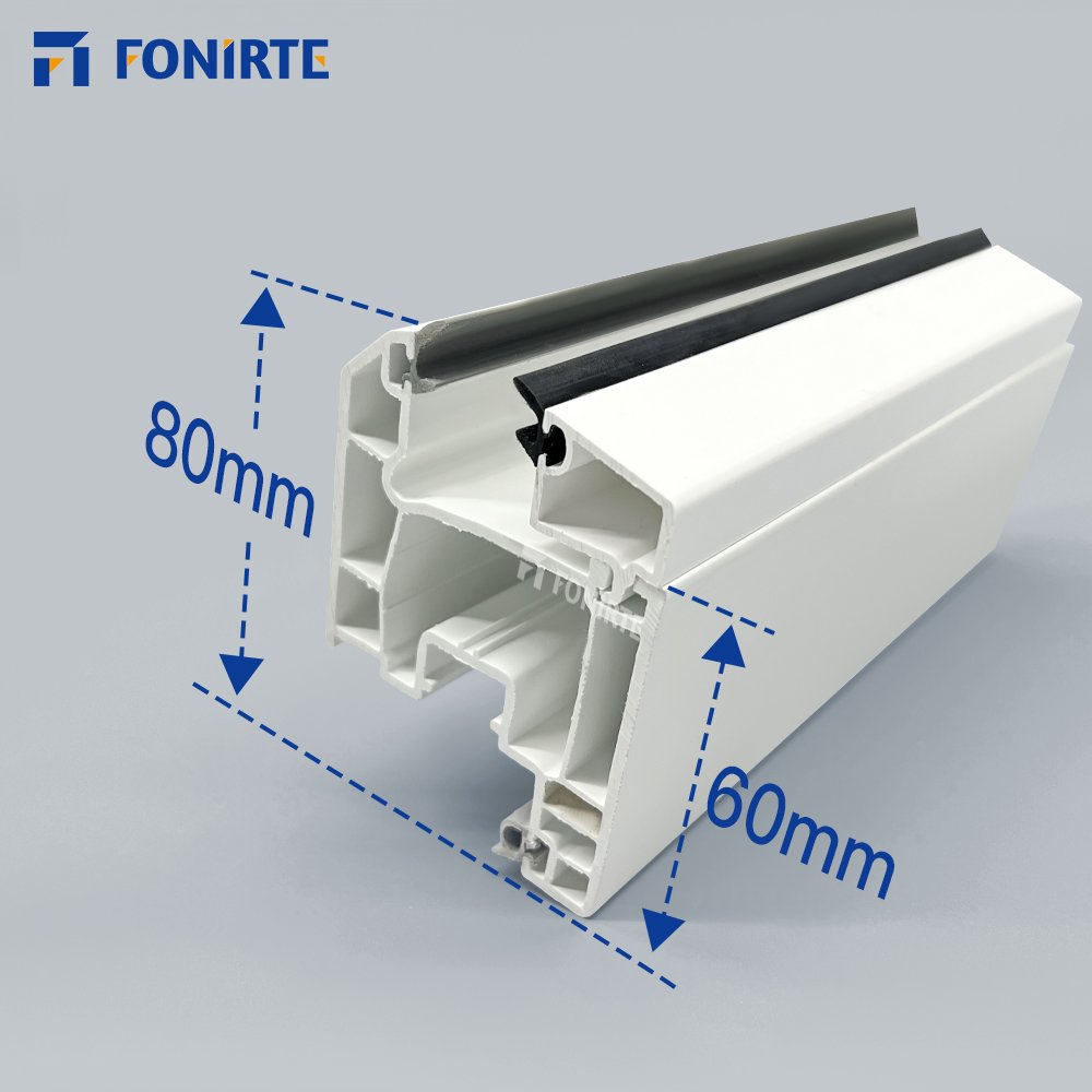 Pvc Sound Insulation Polymer sound insulation profile UPVC - Fonirte