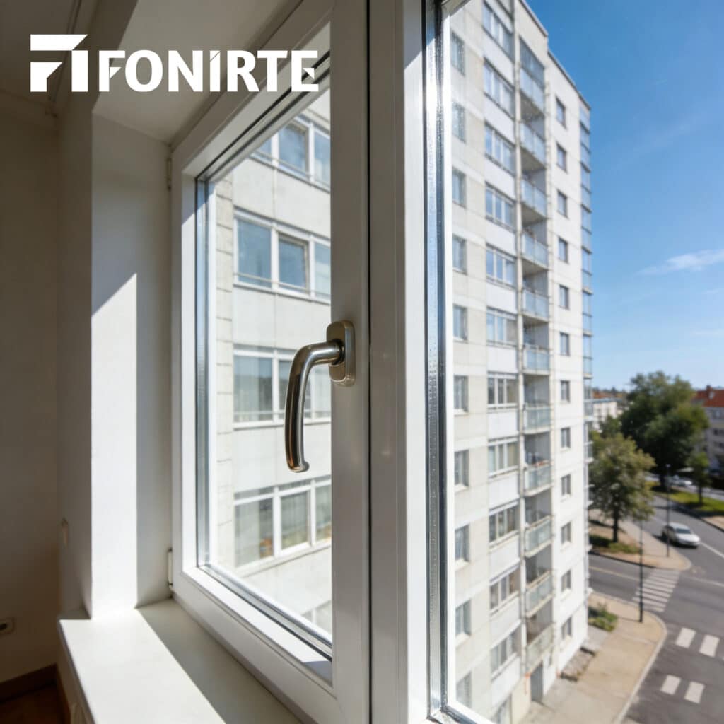 High Rise Window Screen Built for the Sky: Why UPVC Windows Excel in High-Rise Living - Fonirte