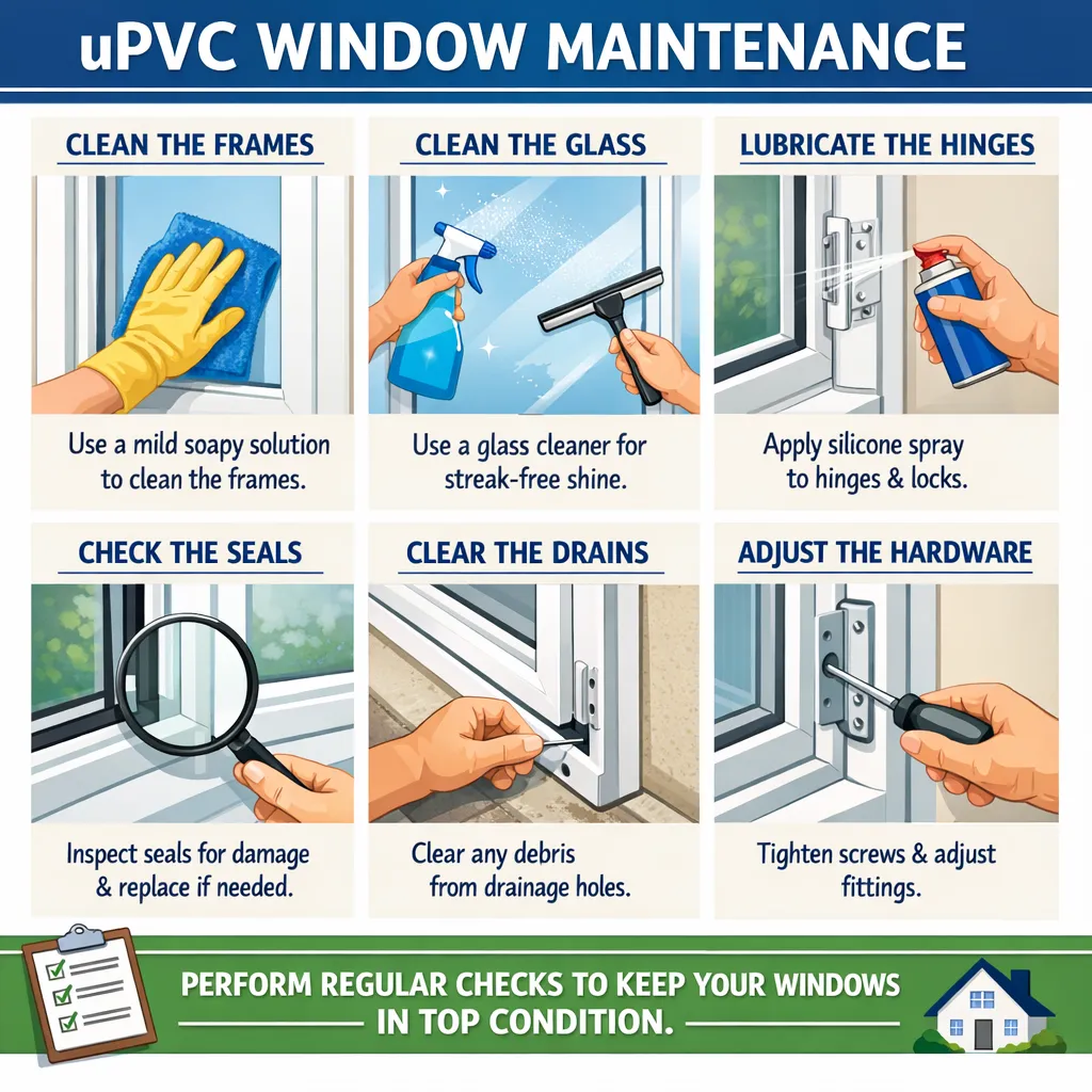 uPVC Window Maintenance